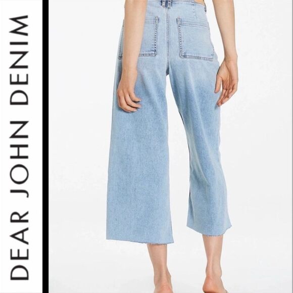 NWT Dear John Audrey Wide Leg Crop Jeans - Picture 3 of 16